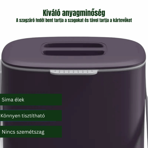 EcoBin konyhai komposztáló gyűjtőedény bio hulladék kuka