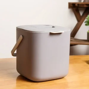 EcoBin konyhai komposztáló gyűjtőedény szürke bio hulladék kuka