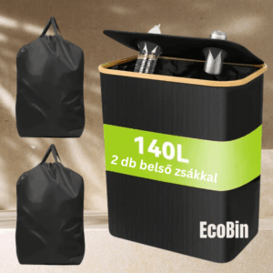 ecobin pet palack gyűjtő kuka tároló kosár