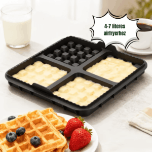 EcoBin PEt palackgyűjtő kuka - tapadásmentes gofri forma airfryerhez